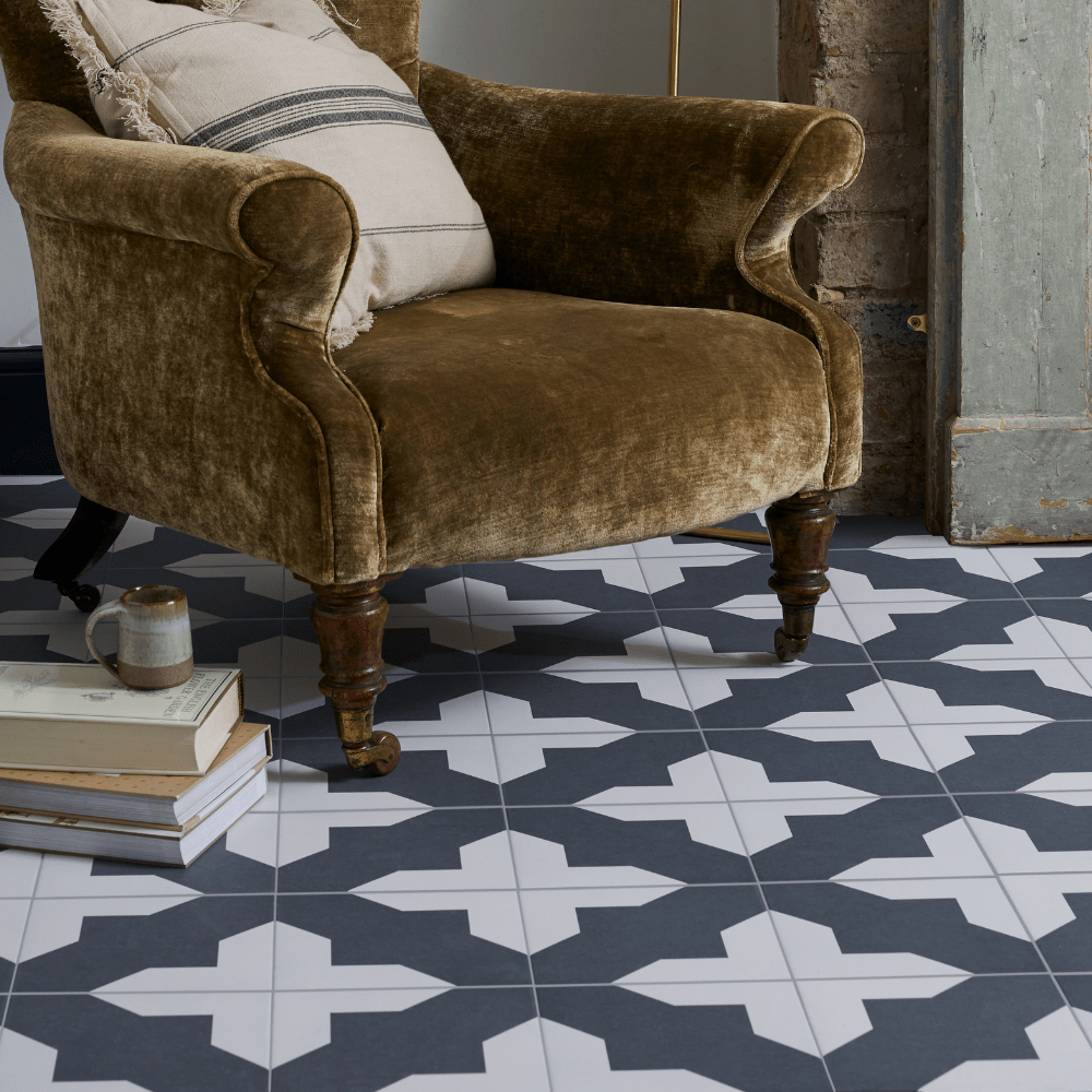Crosses Old Iron Porcelain Tile