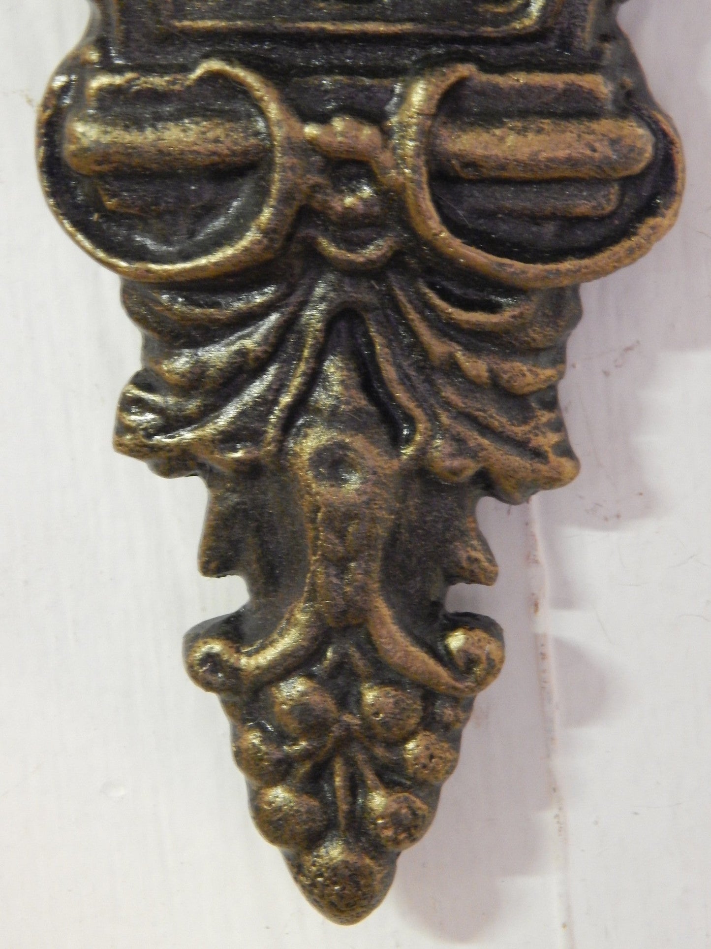 Door Knocker - Cast Iron Neptune Poseidon Man God