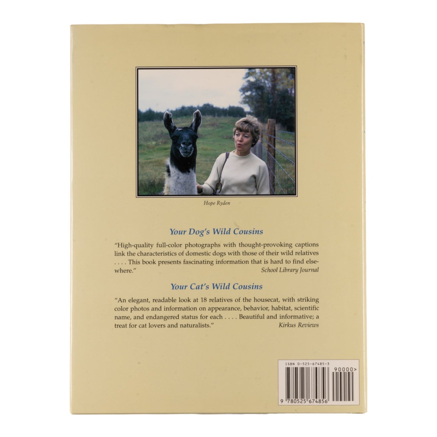 Out of the Wild: The Story of Domesticated Animals by Hope Ryden
