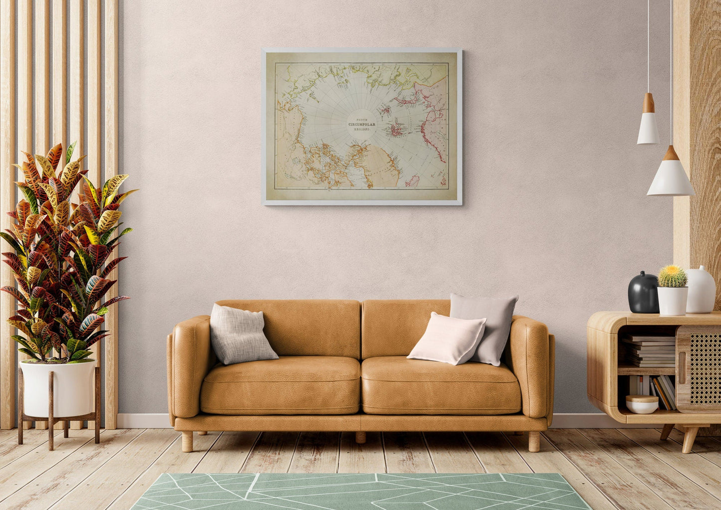 North Circumpolar Regions Map