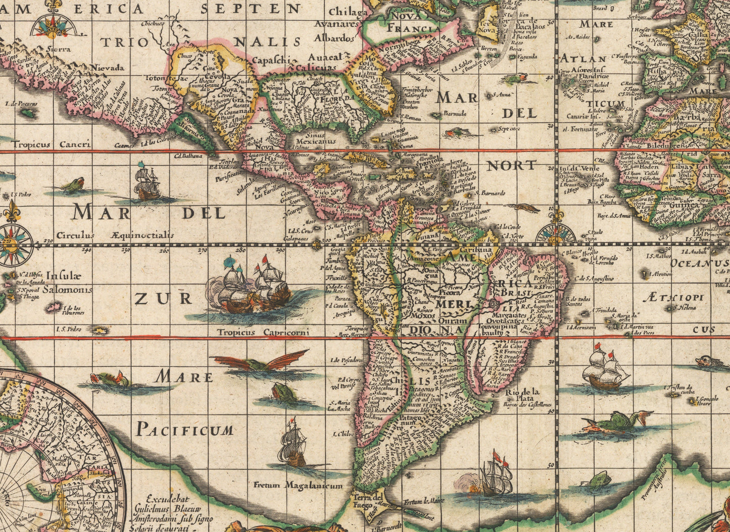 1631 Nova Totius Terrarum Orbis Geographica ac Hydrographica Tabula