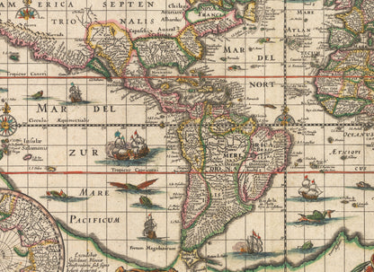 1631 Nova Totius Terrarum Orbis Geographica ac Hydrographica Tabula
