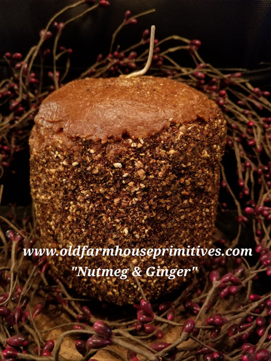 #AVC19 NUTMEG & GINGER Americana Vintage Candles (Made In USA)