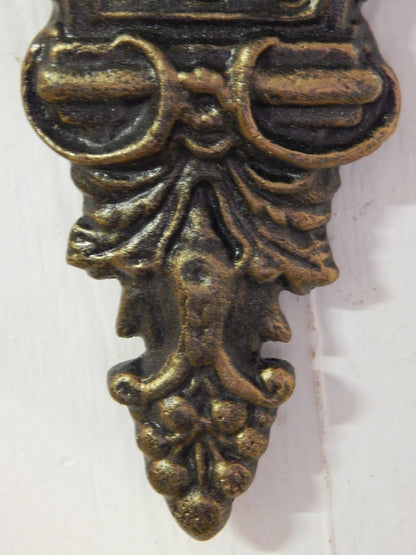 Door Knocker - Cast Iron Neptune Poseidon Man God