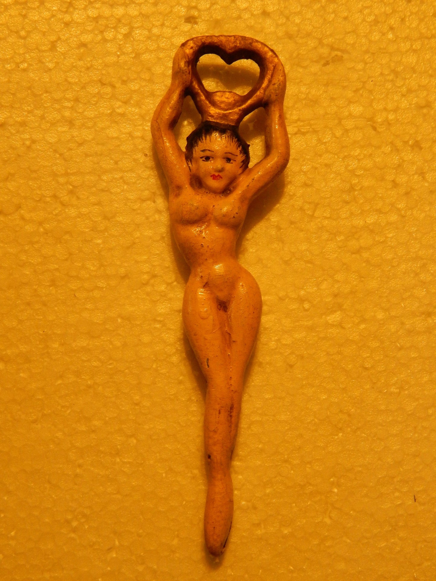 Bottle Opener -Cast  Iron  Lady Hand Held