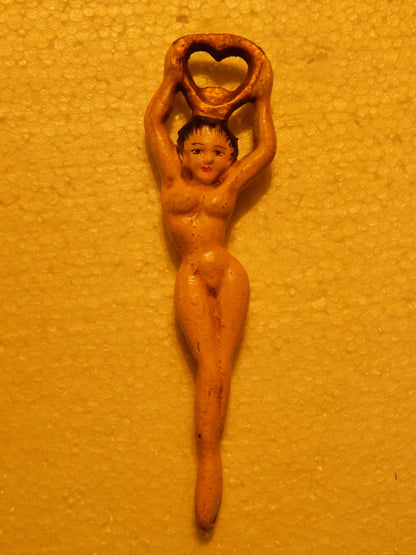 Bottle Opener -Cast  Iron  Lady Hand Held