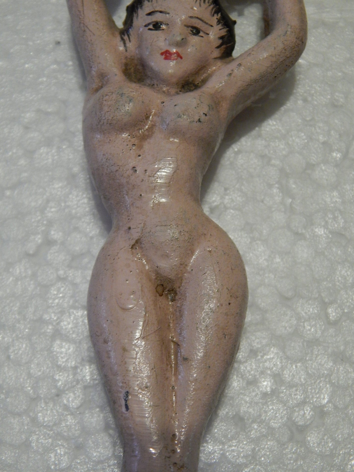 Bottle Opener -Cast  Iron  Lady Hand Held