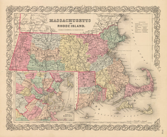 1856 Massachusetts and Rhode Island