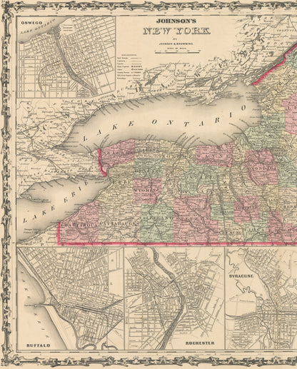 1861 Johnson's New York