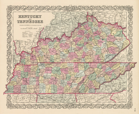 1856 Kentucky and Tennessee