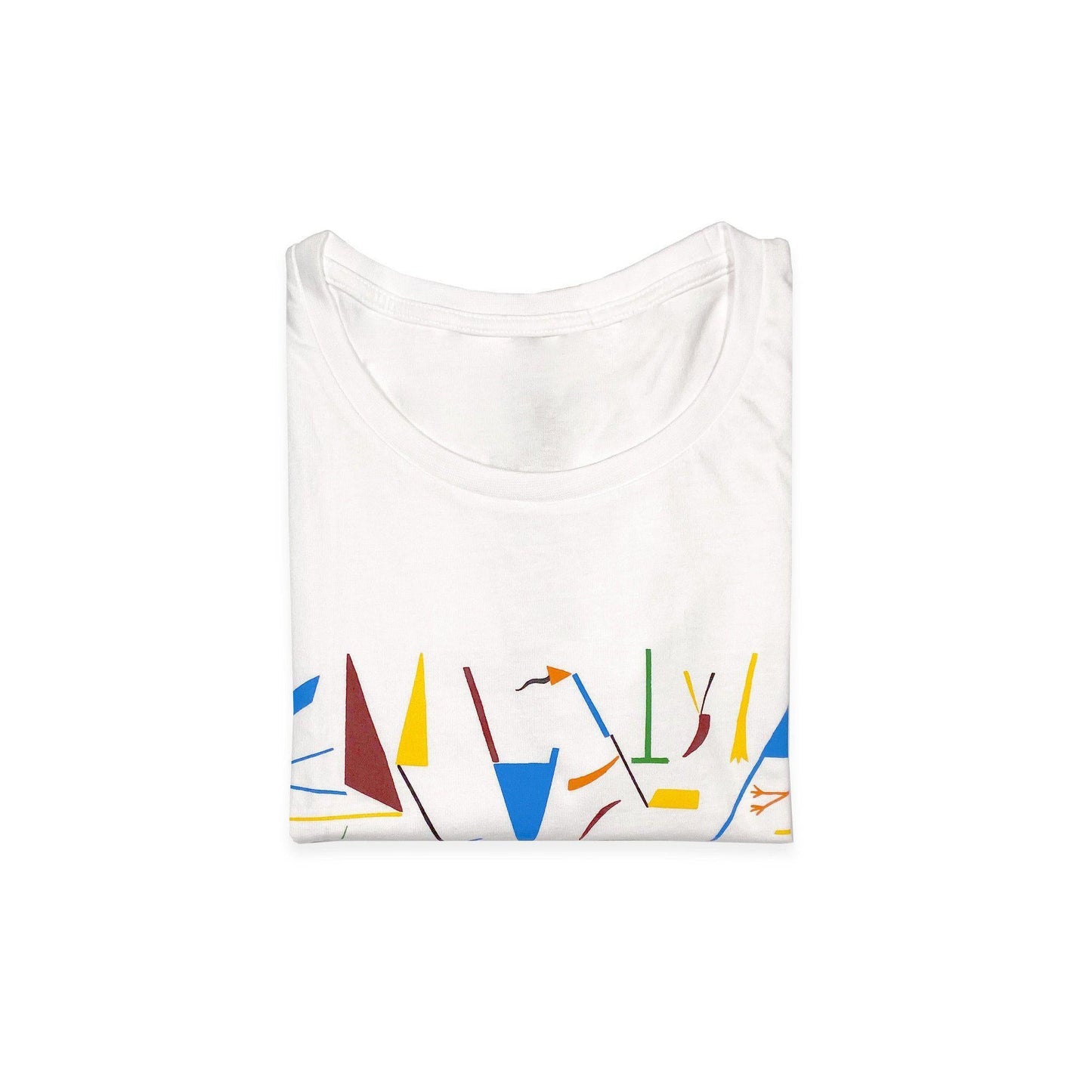 T-Shirt Donna Ispirata all'Arte di Paladino ¨C Stile Unico e Contemporaneo