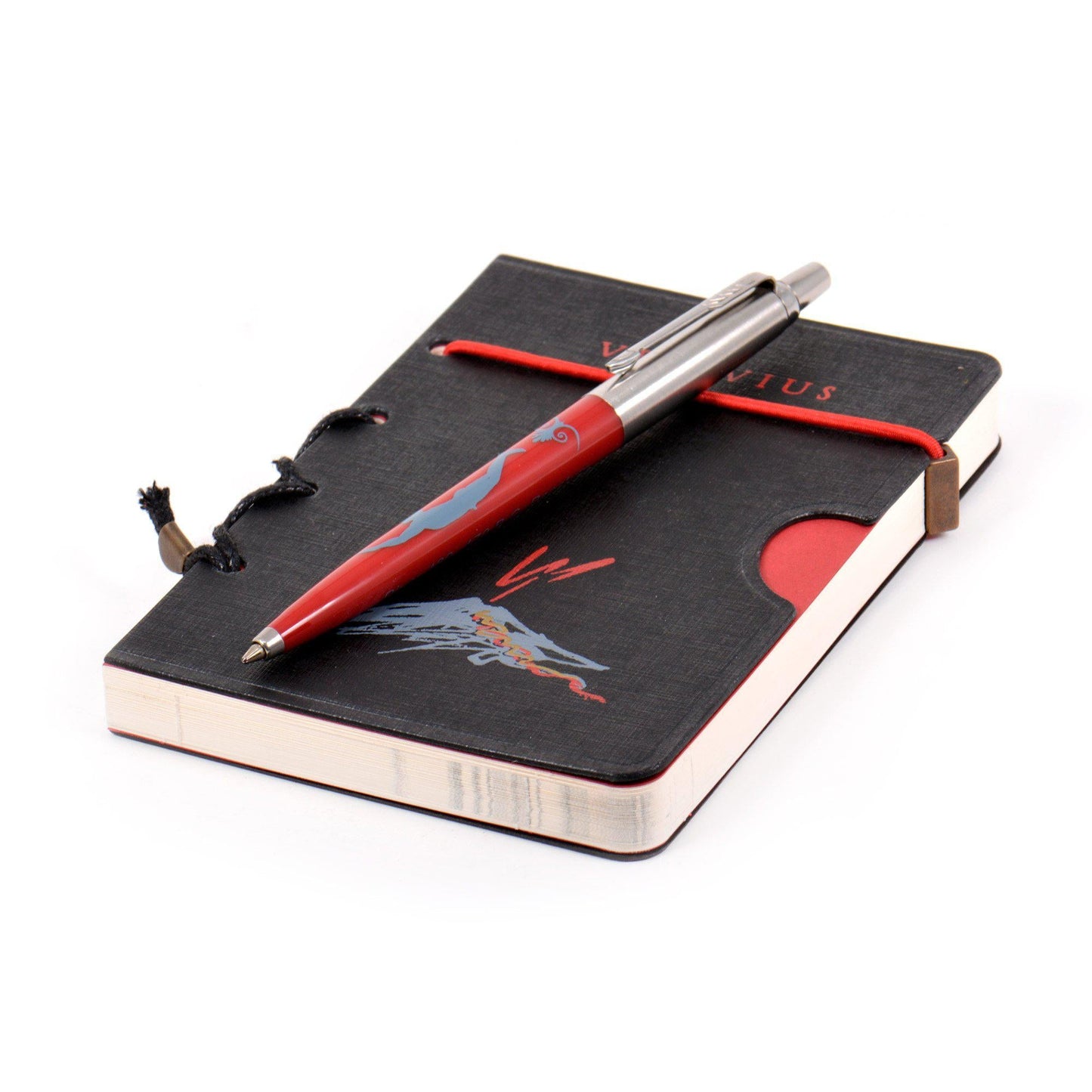 Penna Parker artistica ¨C Frasi Latine e Arte di Pompei | 3 Varianti x 3 Colori