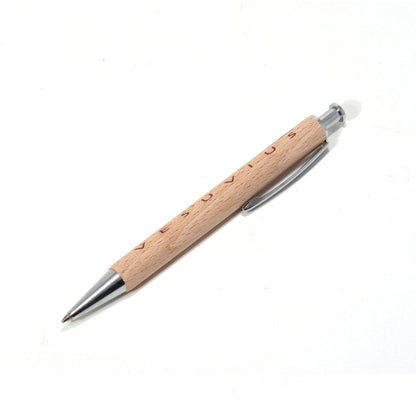 Penna Parker in Legno con Incisione Artistica | 5 Varianti