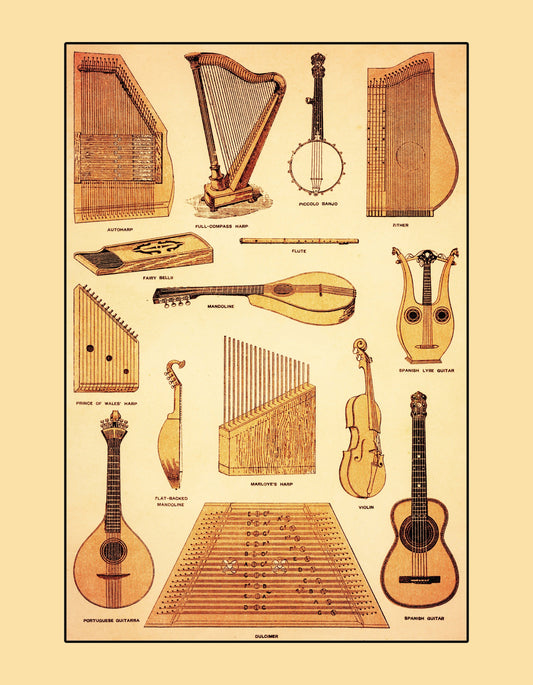 Musical Instruments Print