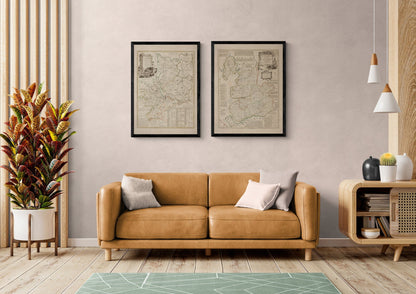 North Polar Regions and Universal Time Chart (Northern Hemisphere) dated 1909