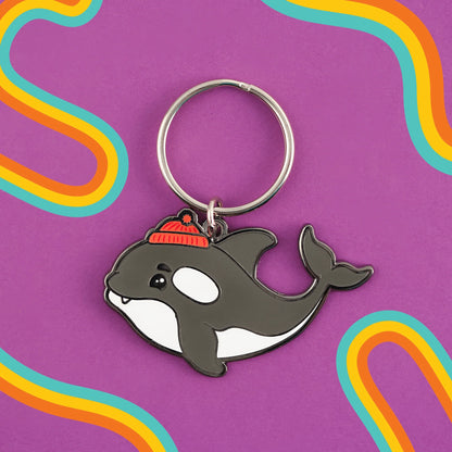 Orca Keychain