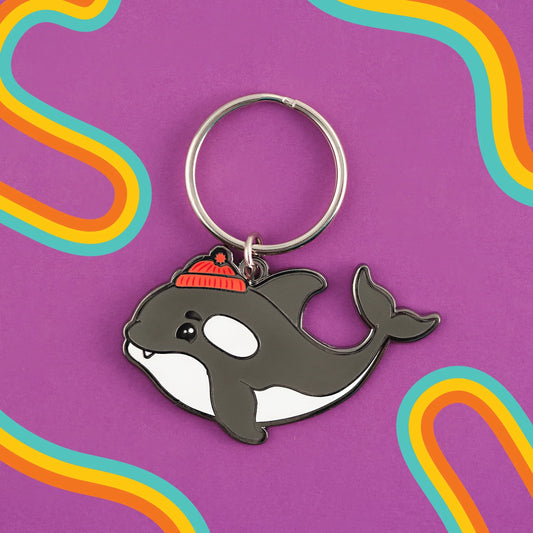 Orca Keychain