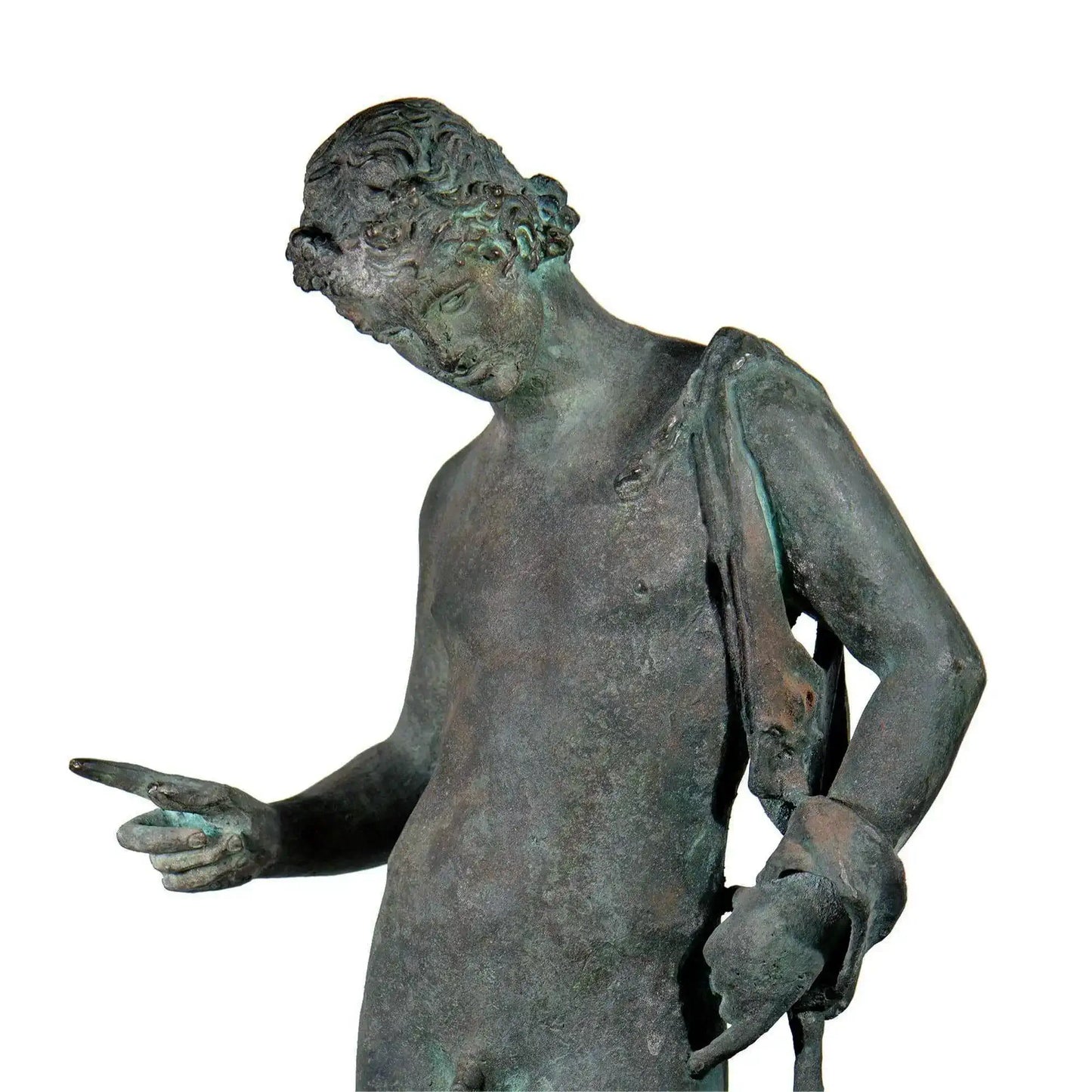 Statua in Bronzo di Narciso
