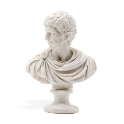 Nerone Imperatore Romano - Busto in Marmo